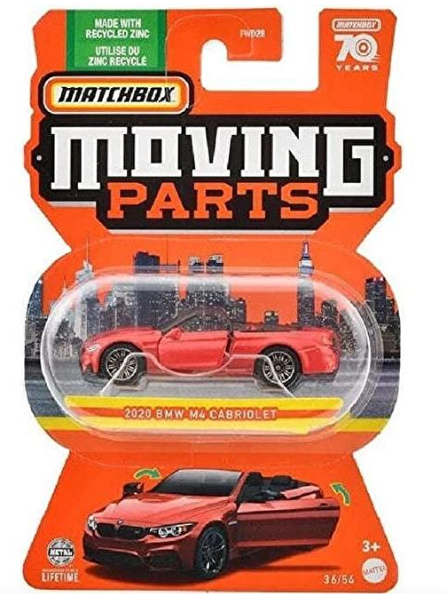 Matchbox Moving Parts - 2020 BMW M4 Cabriolet HLG21