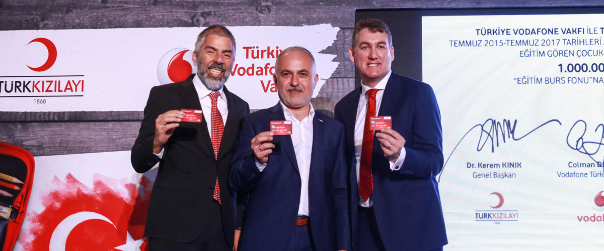 Türkiye Vodafone Vakfı Ve Türk Kızılayı’ndan, Şehit Ailelerine Destek.