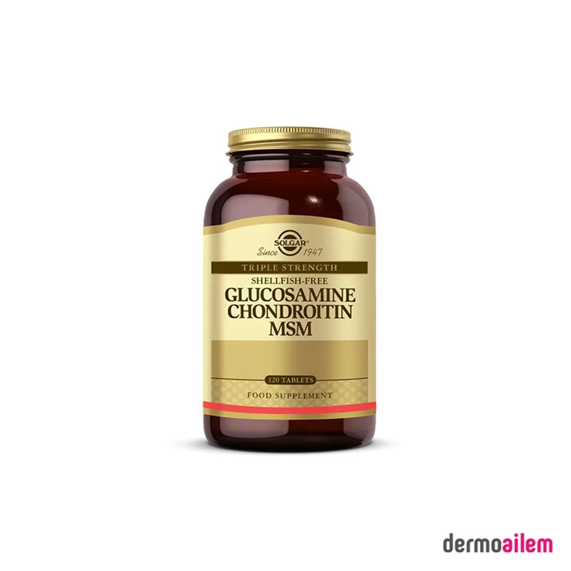 Solgar Glucosamine Chondroitin Msm 120 Tablet Fiyatı ve Özellikleri